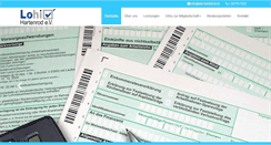 Desktop Screenshot of lohi-hartenrod.de